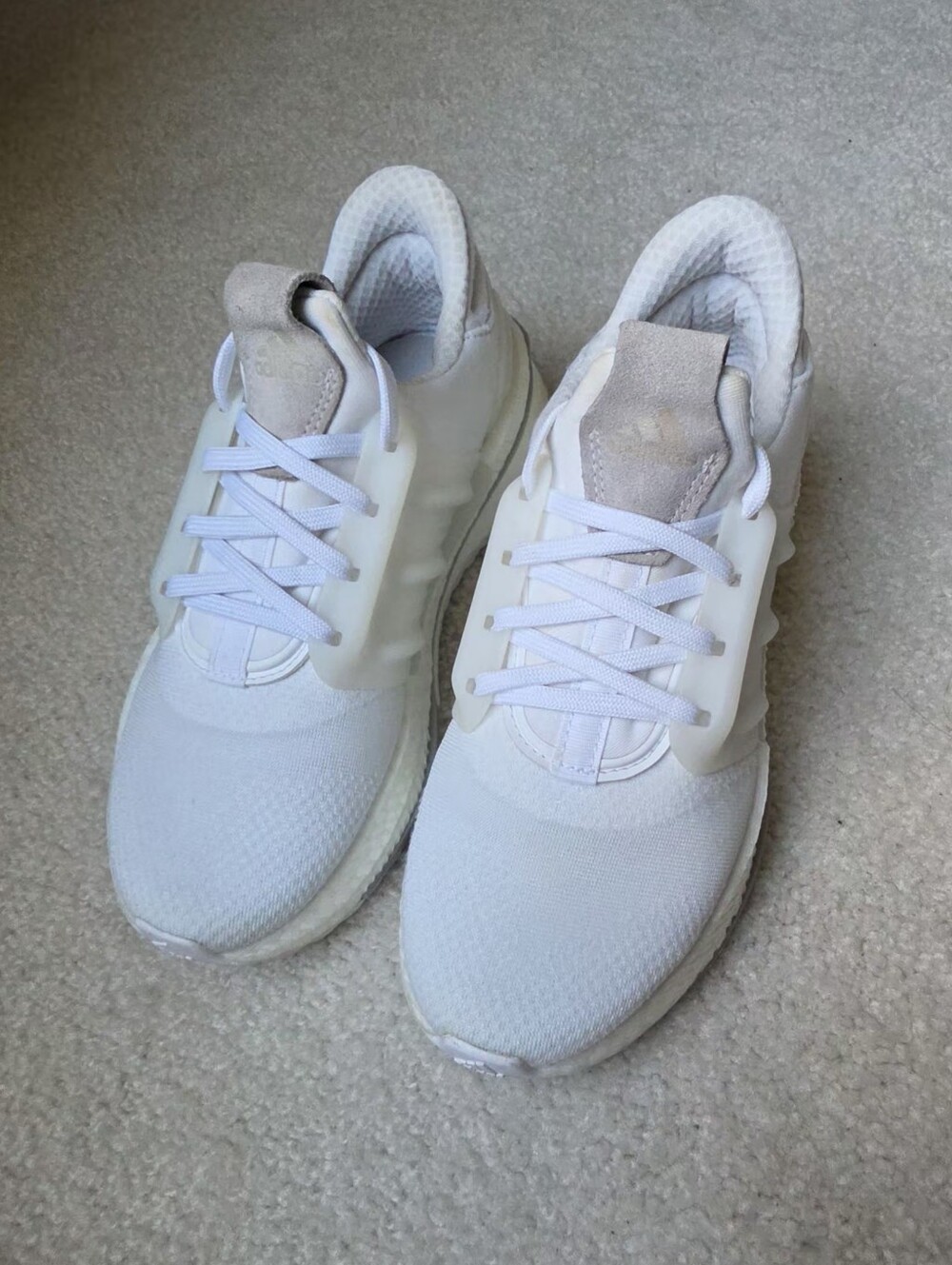 Adidas White Running Sneakers Size Youth 3.5/Women 5.5